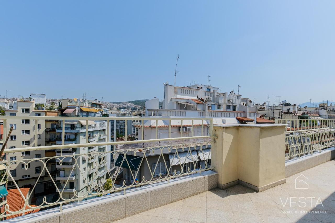 Pearl City Center Apartment, Vesta Philoxenia Thessaloniki Buitenkant foto