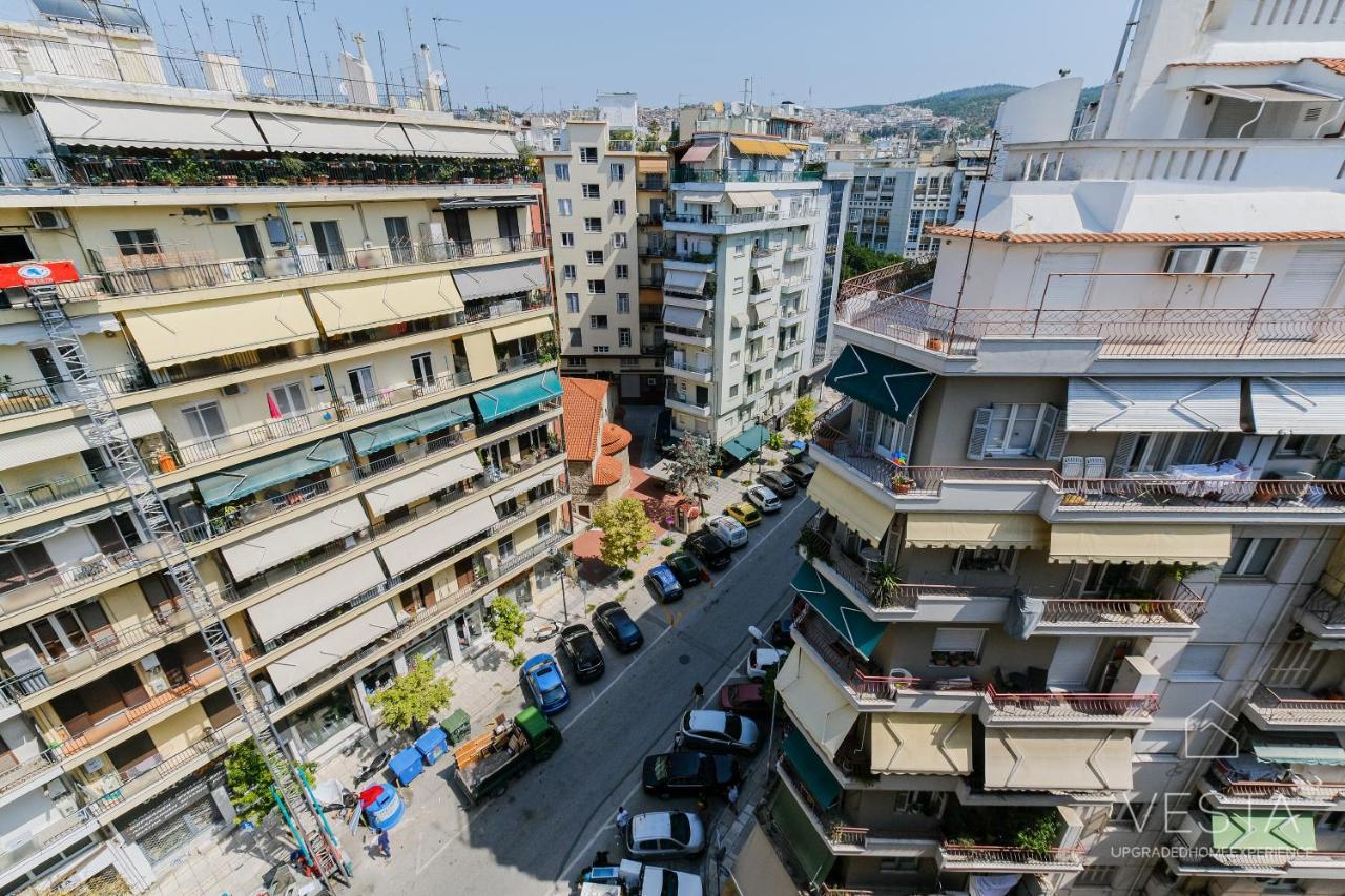 Pearl City Center Apartment, Vesta Philoxenia Thessaloniki Buitenkant foto
